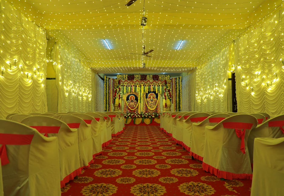 Arche florale luxe cérémonie élégante