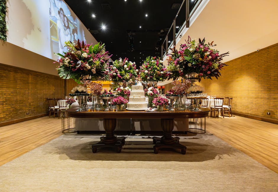 Éclairage LED ambiance féerique mariage